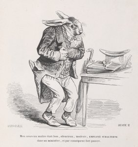 Mi nuevo amo de Escenas de la Vida Privada y Pública de los Animales de Louis Henri Brévière