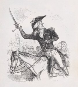 El marqués de Carabás de Las obras completas de Béranger, 1836 de Louis Henri Brévière