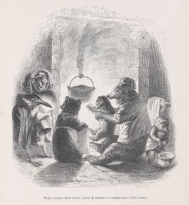 Vivimos entre nosotros, odiamos las molestias y las visitas de Escenas de..., ca. 1837-47