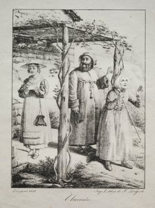 El ermitaño, 1818 de Louise Marie Jeanne Hersent