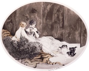 Leche derramada de Louis Icart
