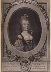 María Antonieta, Reina de Francia, finales del siglo XVIII, 1894 de Louis Jacques Cathelin