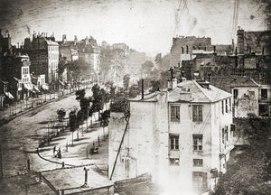 Boulevard du Temple por Daguerre de Louis Jacques Mande Daguerre