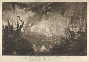 La captura de Selinus por Aníbal, s.f. de Louis Jean Desprez