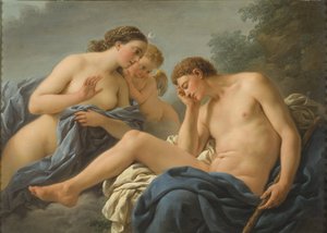 Diana y Endimión de Louis Jean François Lagrenée