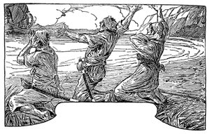 Ilustración de Louis Rhead (1857-1926) para la novela 