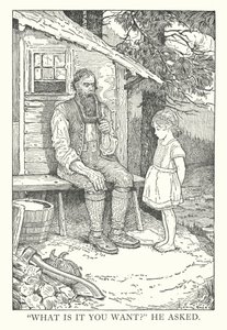 Ilustración para Heidi de Johanna Spyri (litografía) de Louis John Rhead