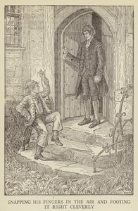 Ilustración de Secuestrado por Robert Louis Stevenson