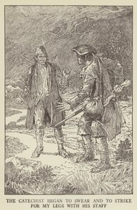 Ilustración de Secuestrado por Robert Louis Stevenson