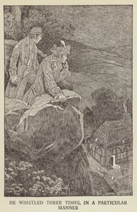 Ilustración de Secuestrado por Robert Louis Stevenson de Louis John Rhead
