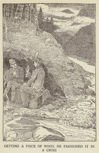 Ilustración de Secuestrado por Robert Louis Stevenson de Louis John Rhead
