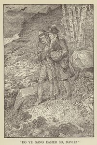 Ilustración de Secuestrado por Robert Louis Stevenson