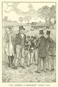 Ilustración para los Días de Escuela de Tom Brown de Louis John Rhead