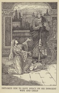 Le imploró que tuviera piedad de su inocente esposa e hijo de Louis John Rhead