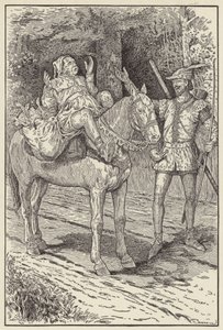 No temas, dijo Robin, No te haré daño de Louis John Rhead