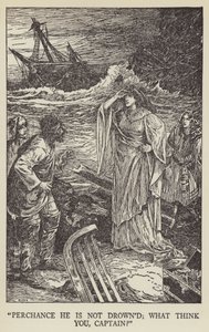 Tal vez no se ha ahogado; ¿qué piensas, capitán? de Louis John Rhead