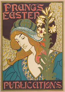 Publicaciones de Pascua de Prang, pub. 1895 de Louis John Rhead