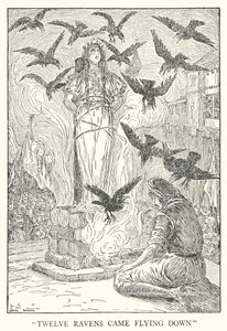 "Doce cuervos bajaron volando" de Louis John Rhead