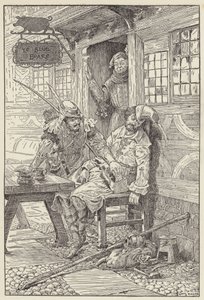 Con una sonrisa en su rostro, extendió la mano y sacó la orden de Louis John Rhead