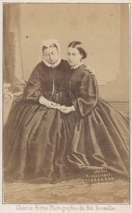 La Reina Victoria y su hija de Louis Joseph Ghemar
