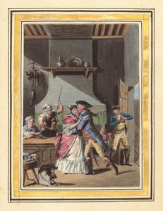 Histoire de Manon Lescaut volumen I, publicado 1797. Creadores: Louis-Joseph Lefevre, Jacques Joseph Coiny