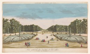Vista del Jardín de Versalles
Vue des Jardins de Versailles (título en el objeto) de Louis Joseph Mondhare