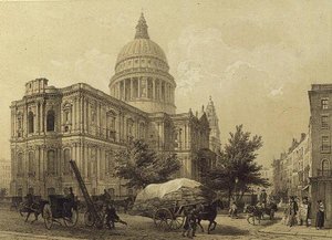 Catedral de San Pablo, c.1855 de Louis Jules Arnout