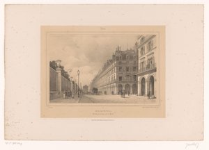 Vista de la Rue de Rivoli
Rue de Rivoli. Ministère des Finances et de la Marine (título en el objeto)
Rostros en París y sus alrededores (título de la serie)
París (título de la serie en el objeto) de Louis Julien Jacottet