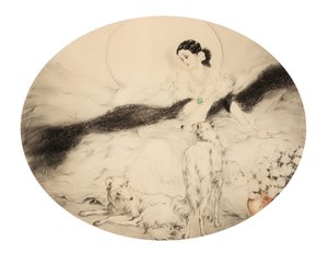 La Dama de las Camelias, 1927 de Louis Justin Laurent Icart