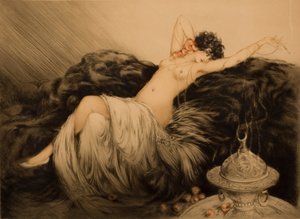 Desnudo con piel negra de Louis Justin Laurent Icart