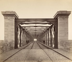 [Viaducto ferroviario en La Fontaine-des-Eaux, Dinan], 1879-80 de Louis Lafon
