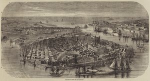 Vista Aérea de La Habana de Louis Le Breton