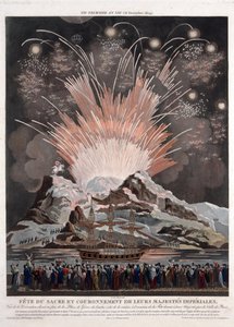 Fiestas en la Coronación de Napoleón