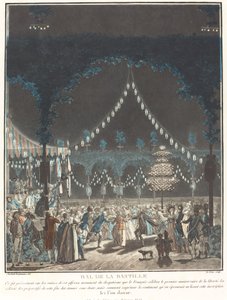 Baile de la Bastilla de Louis Le Coeur and Jacques François Joseph Swebach Desfontaines