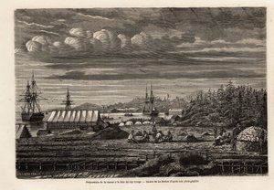 Preparación del bacalao en la bahía de Cap Rouge de Louis Le Breton