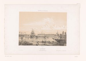 Vista del Bassin Napoléon III cerca del puerto de Cherburgo
Cherburgo. Bassin Napoléon III (título en el objeto)
Francia contemporánea (título de la serie)
La France de nos jours (título de la serie en el objeto)
