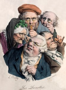 Gafas de Louis Leopold (after) Boilly