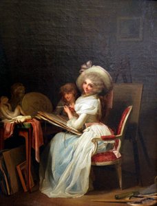Un Pintor, c. 1785 de Louis Leopold Boilly