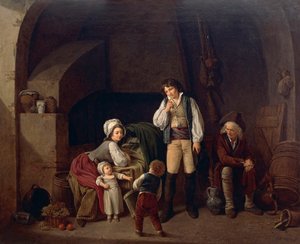 Escena familiar de Louis Leopold Boilly