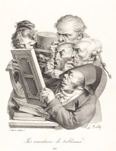 Los aficionados a los cuadros de Louis Leopold Boilly