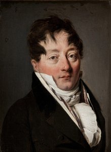 Retrato de Alexandre Balthazar Laurent Grimod de la Reynière 1758-1837 de Louis Leopold Boilly