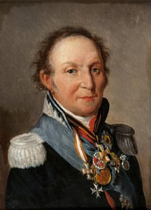 Retrato del Mariscal de Campo Conde Ludwig Adolf Peter de Sayn-Wittgenstein-Ludwigsburg 1769-1843 de Louis Leopold Boilly