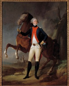 Retrato de Marie Gilbert Mottier, Marqués de La Fayette