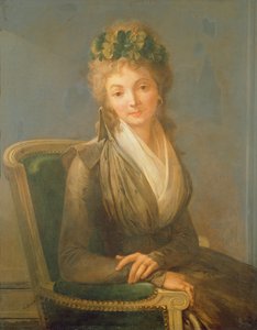 Retrato presumido de Lucile Desmoulins 1794