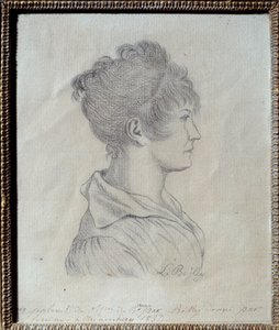 Retrato de perfil de Josephine de Beauharnais (1763-1814) de Louis Leopold Boilly