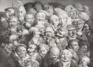 Reunión de 35 cabezas diversas (35 verschiedene Köpfe). 1825