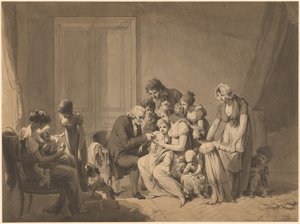 La Vacuna de Louis Leopold Boilly