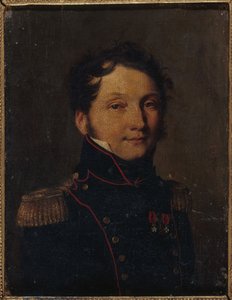 Francés: Portrait dit du capitaine Jules Raulin de Louis Leopold Boilly