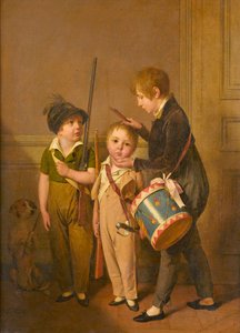 Louis-Léopold Boilly - Mis soldaditos de Louis Leopold Boilly