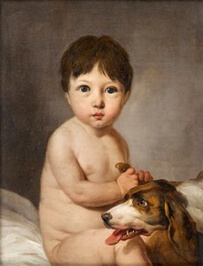 Louis-Léopold Boilly - Retrato de un niño pequeño de Louis Leopold Boilly